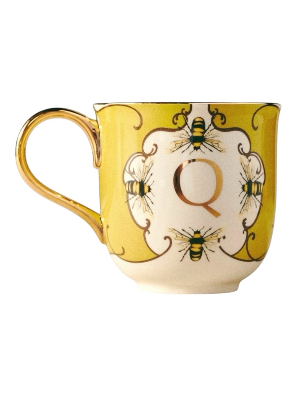 Anthropologie Q Bee Nature Mug